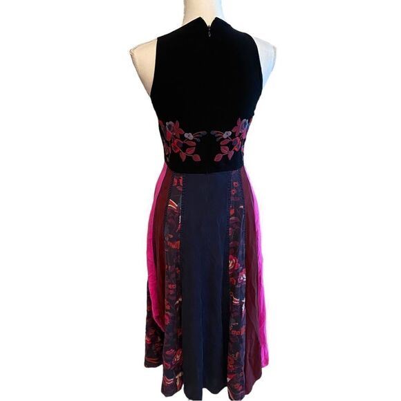 Tanya Taylor Embroidered Hillary Dress Size 4 - Picture 7 of 9